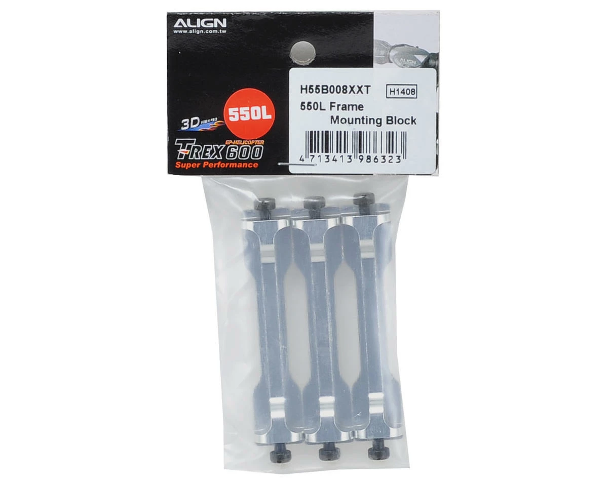 Align 550L Frame Mounting Block (3) 2 Align 550L Frame Mounting Block (3) - Image 2