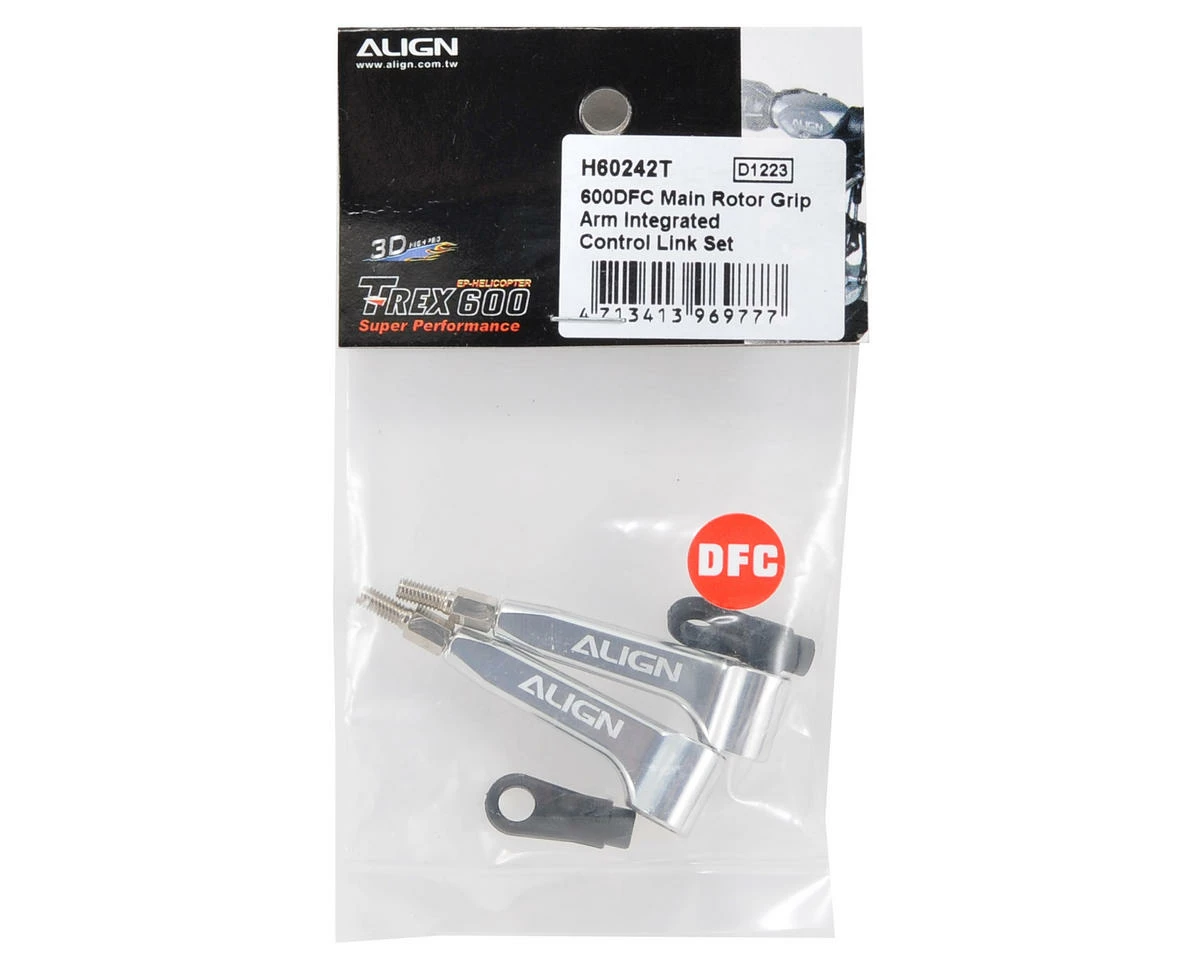 Align 600DFC Main Rotor Grip Arm Integrated Control Link Set 2 Align 600DFC Main Rotor Grip Arm Integrated Control Link Set - Image 2