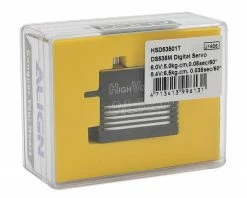 Align DS535M Digital Metal Gear Mini Tail Servo (High Voltage) (Aluminum Case) -Helicopters Sales 2022 agnhsd53501 2