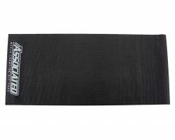 Team Associated 2018 Black Pit Mat w/Silver Lettering (60x120cm)