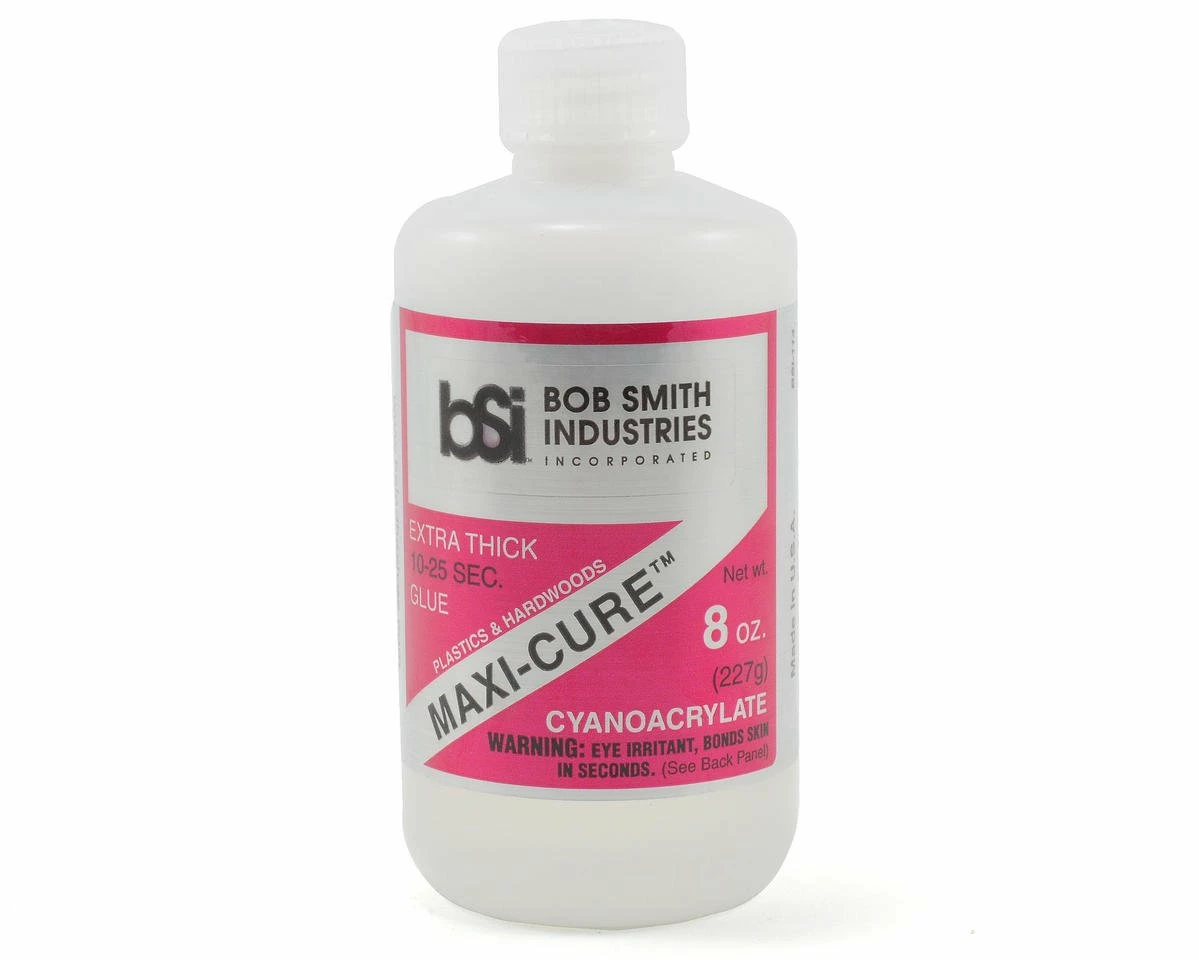 Bob Smith Industries MAXI-CURE Extra Thick CA Refill (8oz) 1 Bob Smith Industries MAXI-CURE Extra Thick CA Refill (8oz)