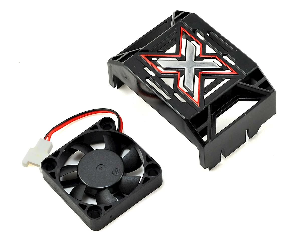 Castle Creations Monster X ESC Cooling Fan & Shroud 1 Castle Creations Monster X ESC Cooling Fan & Shroud
