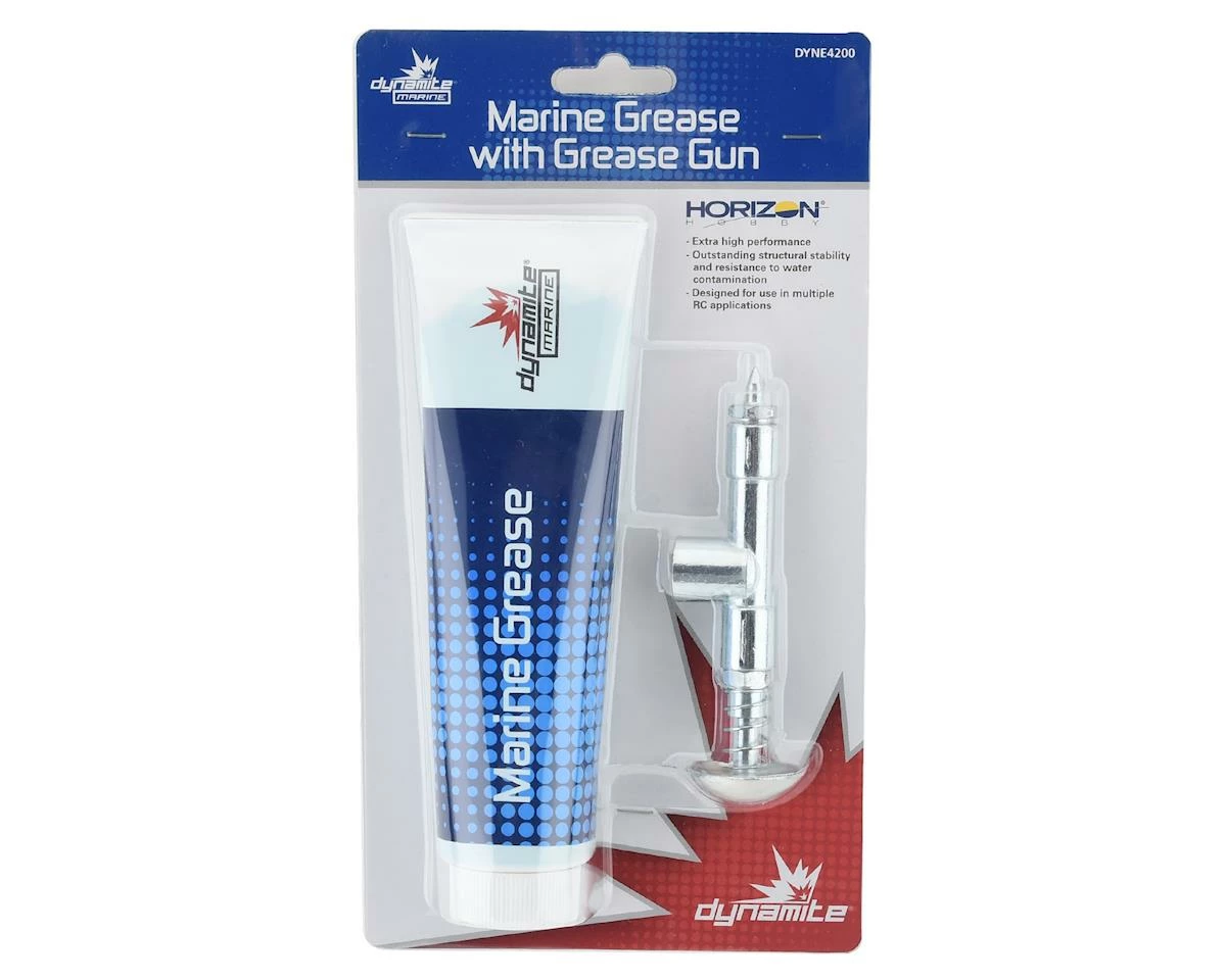 Dynamite Grease Gun w/Marine Grease (5oz) 1 Dynamite Grease Gun w/Marine Grease (5oz)
