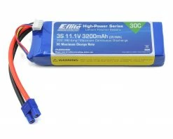 E-flite 3S LiPo Battery 30C (11.1V/3200mAh) w/EC3 Connector