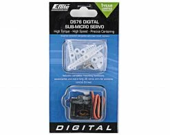 E-flite DS76 7.6-Gram Digital Sub-Micro Servo -Helicopters Sales 2022 eflrds76 2