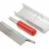 Excel Mitre Box w/Handle & Blades