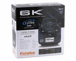 Futaba 6K 2.4GHz S FHSS/T-FHSS Radio System (Airplane) w/R3008SB Receiver -Helicopters Sales 2022 fut01004403 3 2