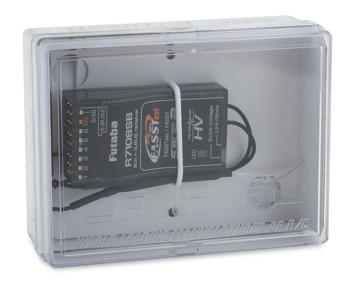 Futaba R7108SB 2.4GHz FASSTest/S.Bus2 8 Channel Receiver 2 Futaba R7108SB 2.4GHz FASSTest/S.Bus2 8 Channel Receiver - Image 2