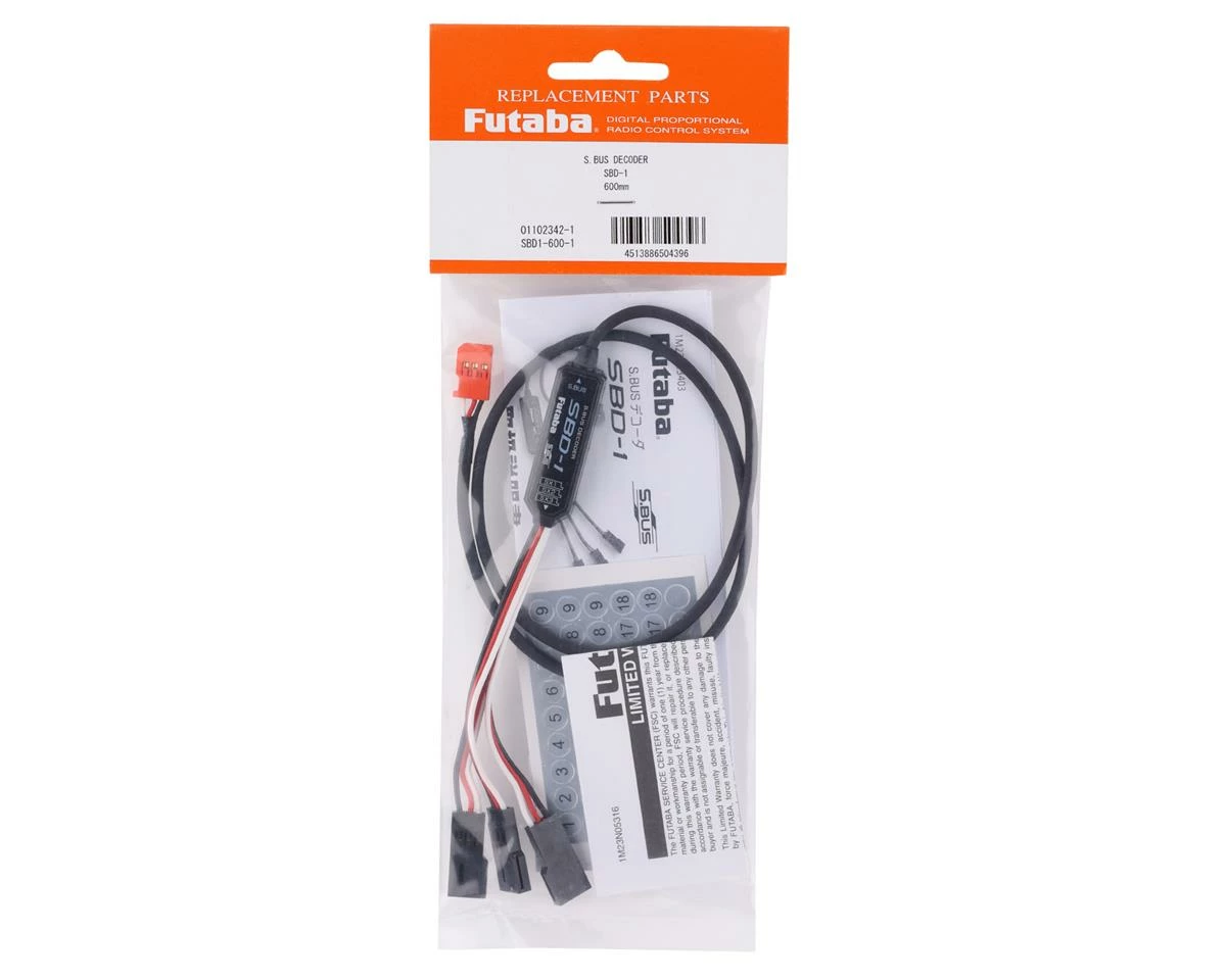 Futaba SBD-1 S.Bus Decoder (600mm) 2 Futaba SBD-1 S.Bus Decoder (600mm) - Image 2