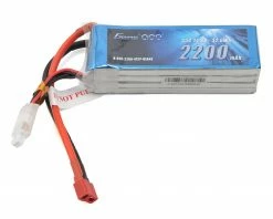 Gens Ace 4S LiPo Battery 45C (14.8V/2200mAh) w/T-Style Connector