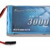 Gens Ace 1s LiPo Transmitter Battery (3.7V/3000mAh) w/JR Connector