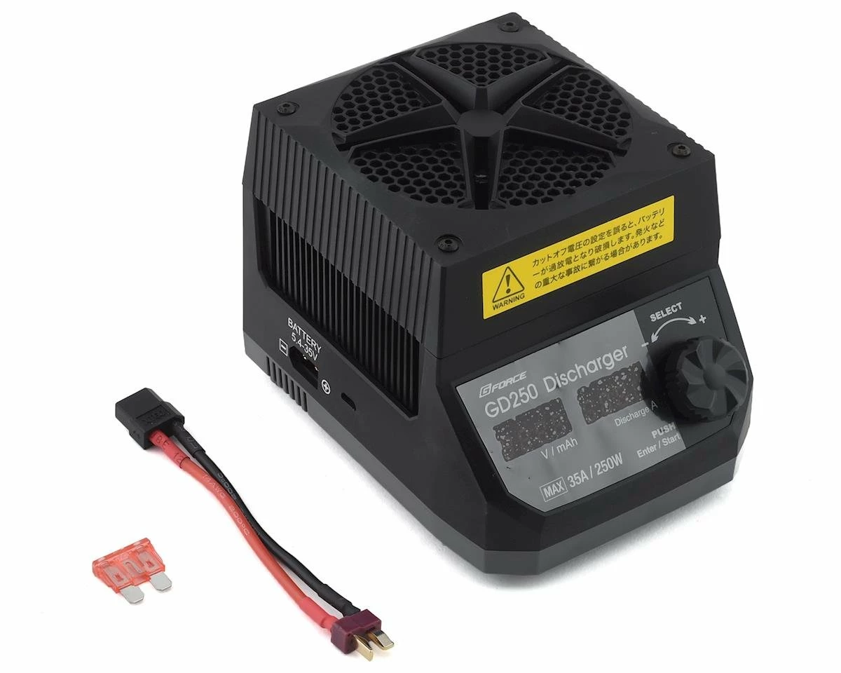 GForce GD250 35 Amp LiPo Battery Discharger (35A/250W) 1 GForce GD250 35 Amp LiPo Battery Discharger (35A/250W)