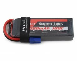 HRB 4S 100C Graphene LiPo Battery (14.8V/3000mAh) w/EC-5 Connector
