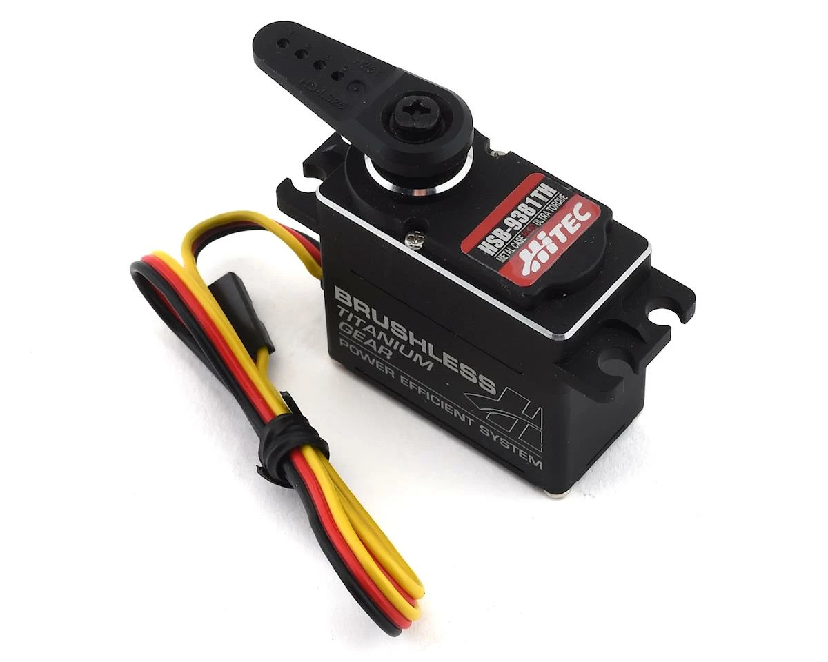 Hitec HSB-9381TH Ultra Torque Brushless Titanium Gear Servo (High Voltage) 1 Hitec HSB-9381TH Ultra Torque Brushless Titanium Gear Servo (High Voltage)