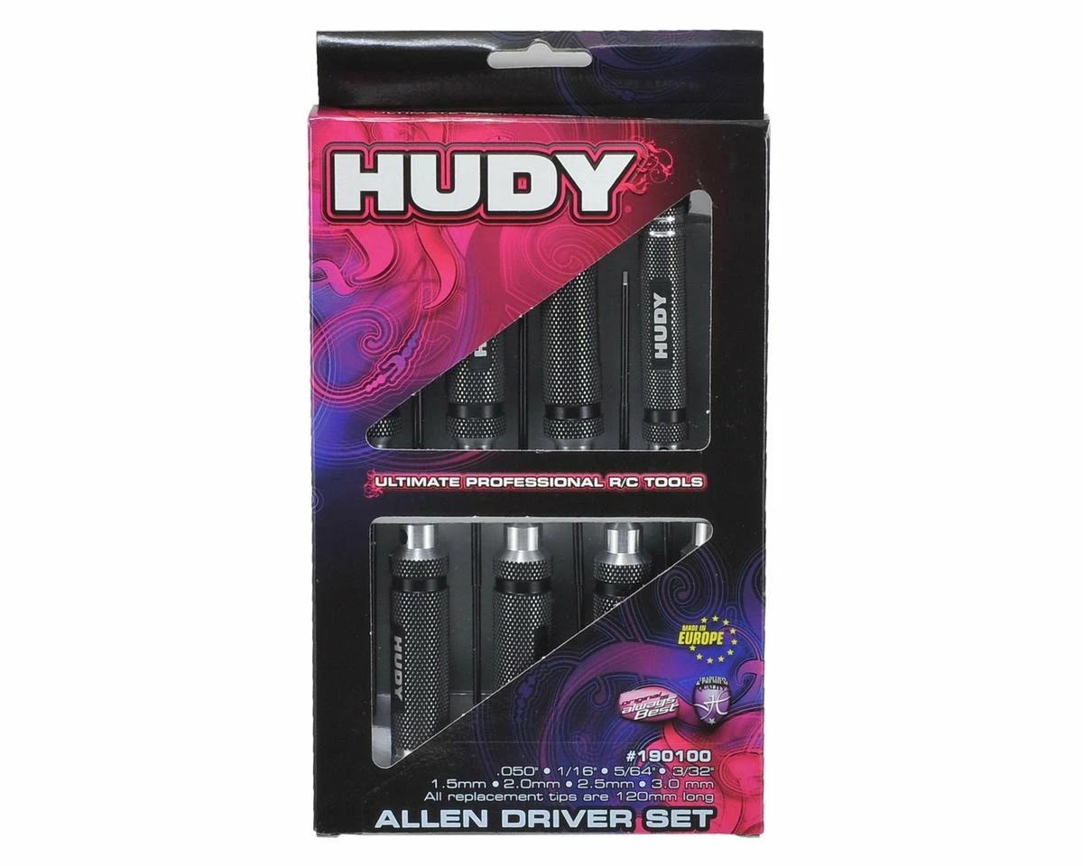Hudy Metric/Standard Hex Driver Set (8) 2 Hudy Metric/Standard Hex Driver Set (8) - Image 2