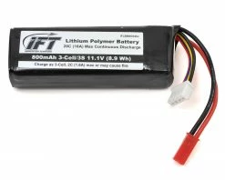 Innovative Flight Technologies 3S 20C LiPo Battery w/JST (11.1V/800mAh)