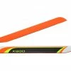 KBDD International 325mm Carbon Fiber Extreme Flybarless Main Blade (Orange)