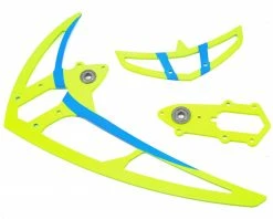 Mikado Tail Rotor Fin Set (Neon Yellow)