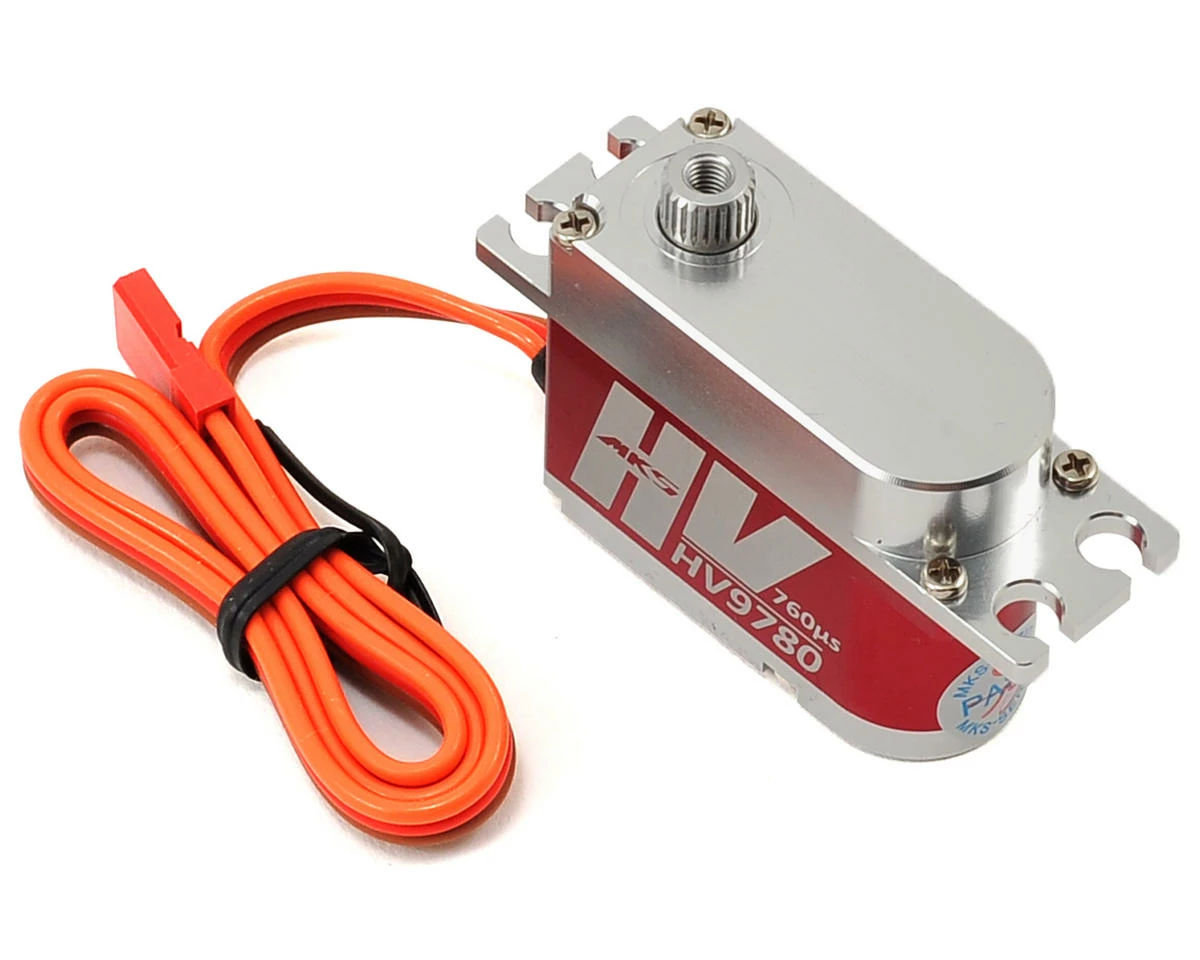 MKS Servos HV9780 Titanium Gear High Voltage Tail Mini Servo w/Aluminum Case 1 MKS Servos HV9780 Titanium Gear High Voltage Tail Mini Servo w/Aluminum Case