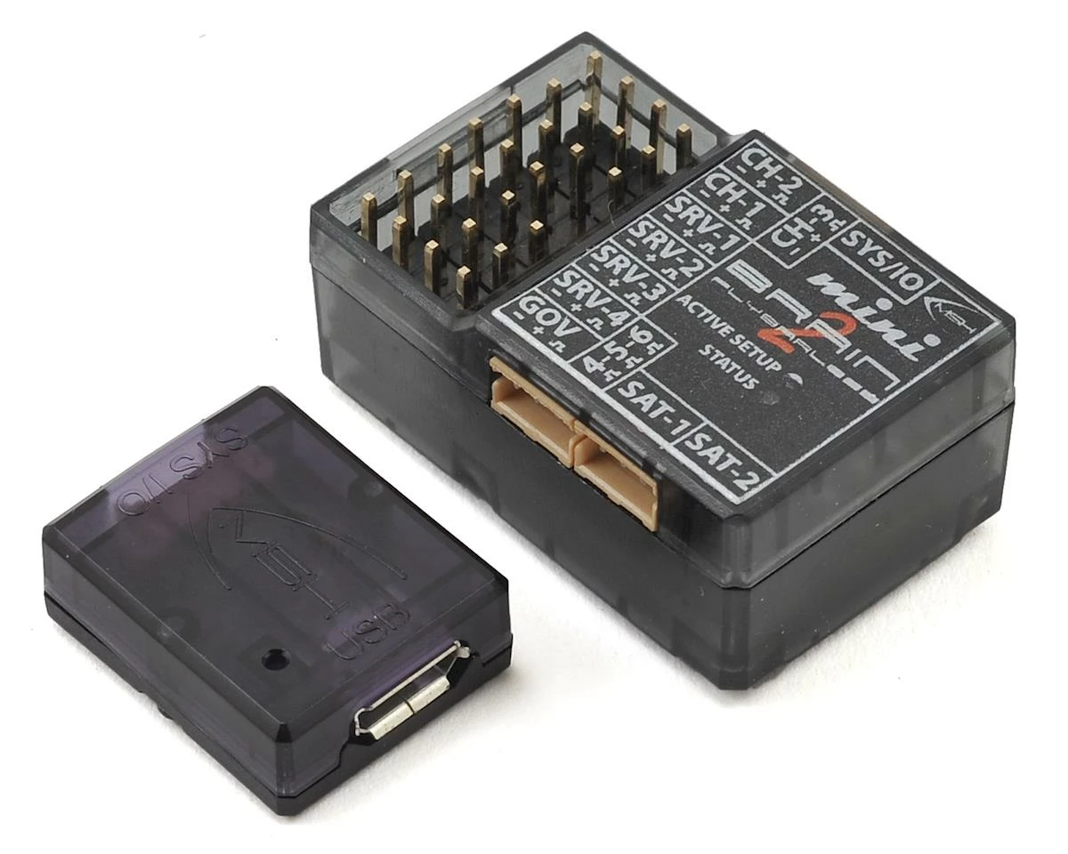 MSHeli Mini Brain 2 Flybarless System 1 MSHeli Mini Brain 2 Flybarless System