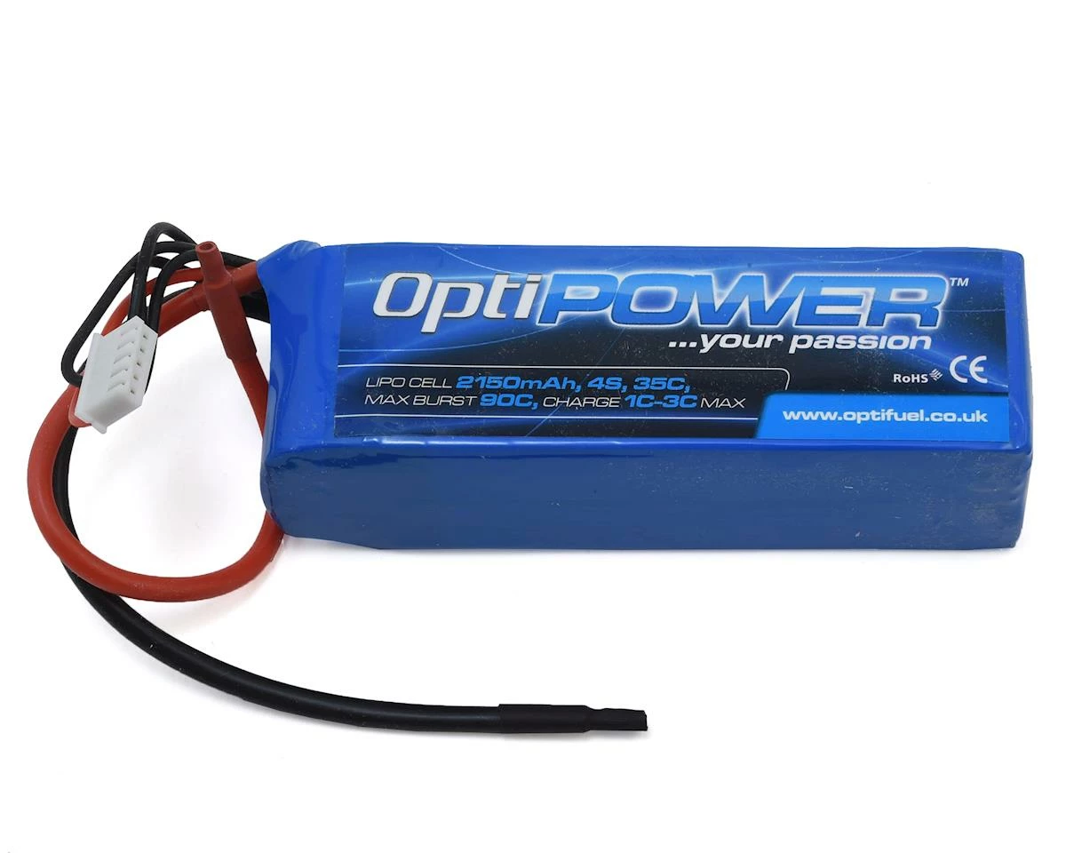 Optipower 4S 35C LiPo Battery (14.8V/2150mAh) 1 Optipower 4S 35C LiPo Battery (14.8V/2150mAh)