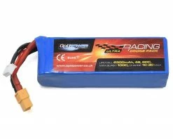Optipower 4S 50C LiPo Battery (14.8V/2300mAh) w/XT-60 Connector