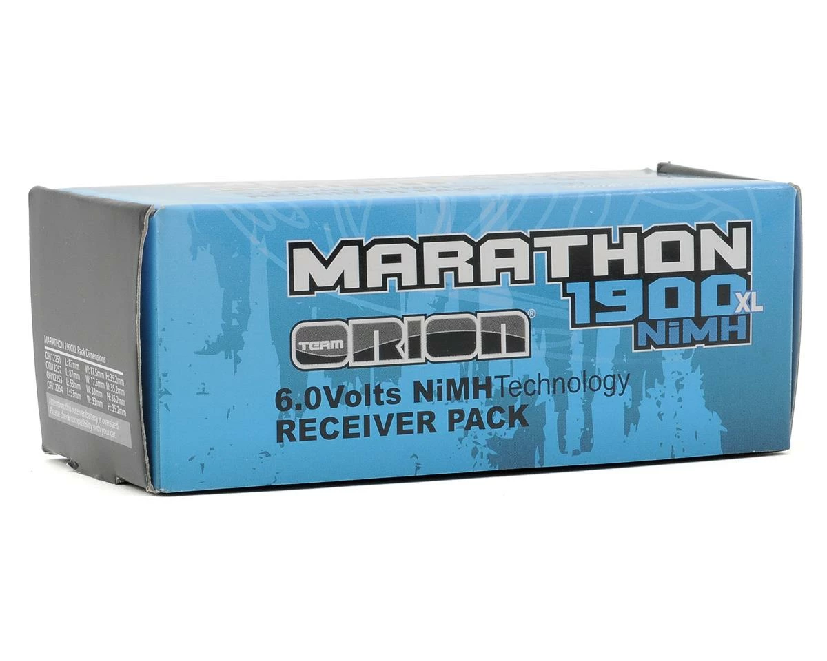 Team Orion Marathon XL 1900mAh Hump Receiver Pack 2 Team Orion Marathon XL 1900mAh Hump Receiver Pack - Image 2