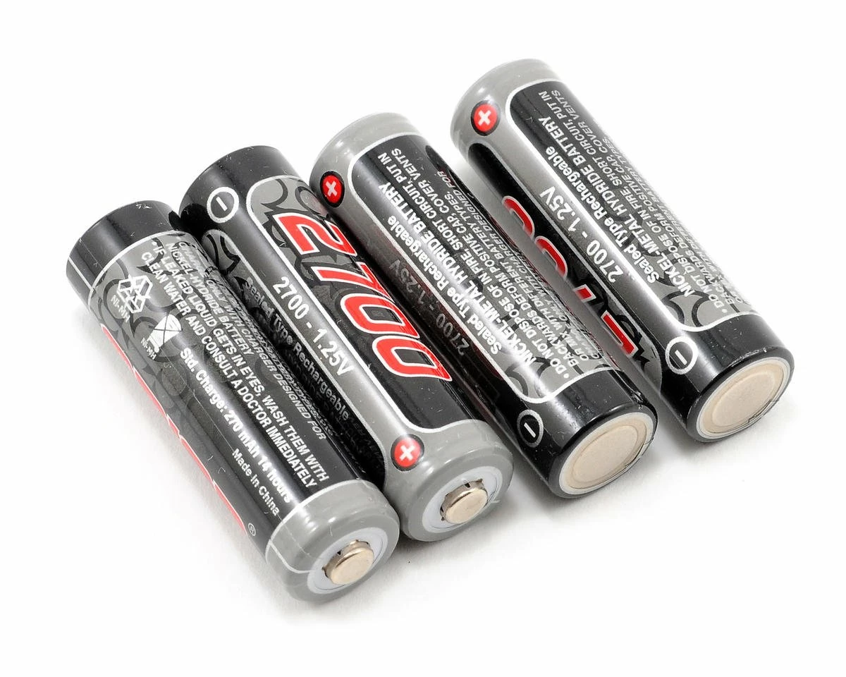 Team Orion NiMH AA Loose Battery Cells (1.2V/2700mAh) (4) 1 Team Orion NiMH AA Loose Battery Cells (1.2V/2700mAh) (4)