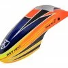 OXY Heli Fiber Glass Canopy Scheme #1 (Orange/Yellow/Blue)