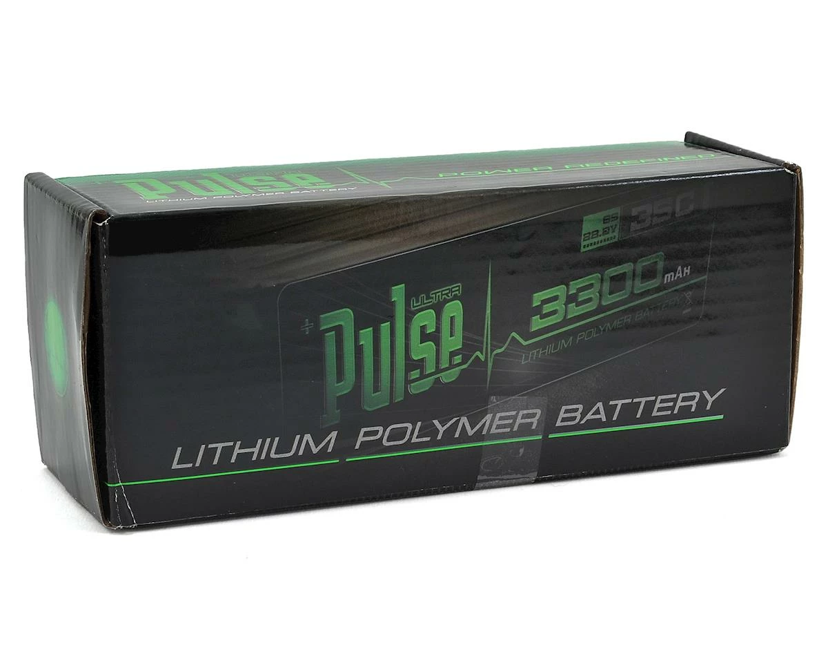 PULSE Ultra Power Series 6S LiPo Battery 50C (22.2V/1800mAh) w/XT60 Connector 2 PULSE Ultra Power Series 6S LiPo Battery 50C (22.2V/1800mAh) w/XT60 Connector - Image 2