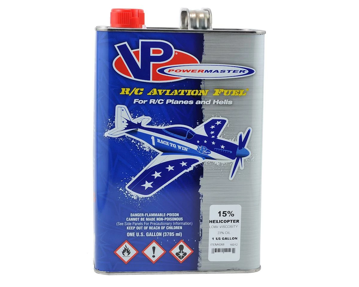 PowerMaster 15% Helicopter Fuel (23% Synthetic Low-Viscosity Blend) (Six Gallon) 1 PowerMaster 15% Helicopter Fuel (23% Synthetic Low-Viscosity Blend) (Six Gallon)