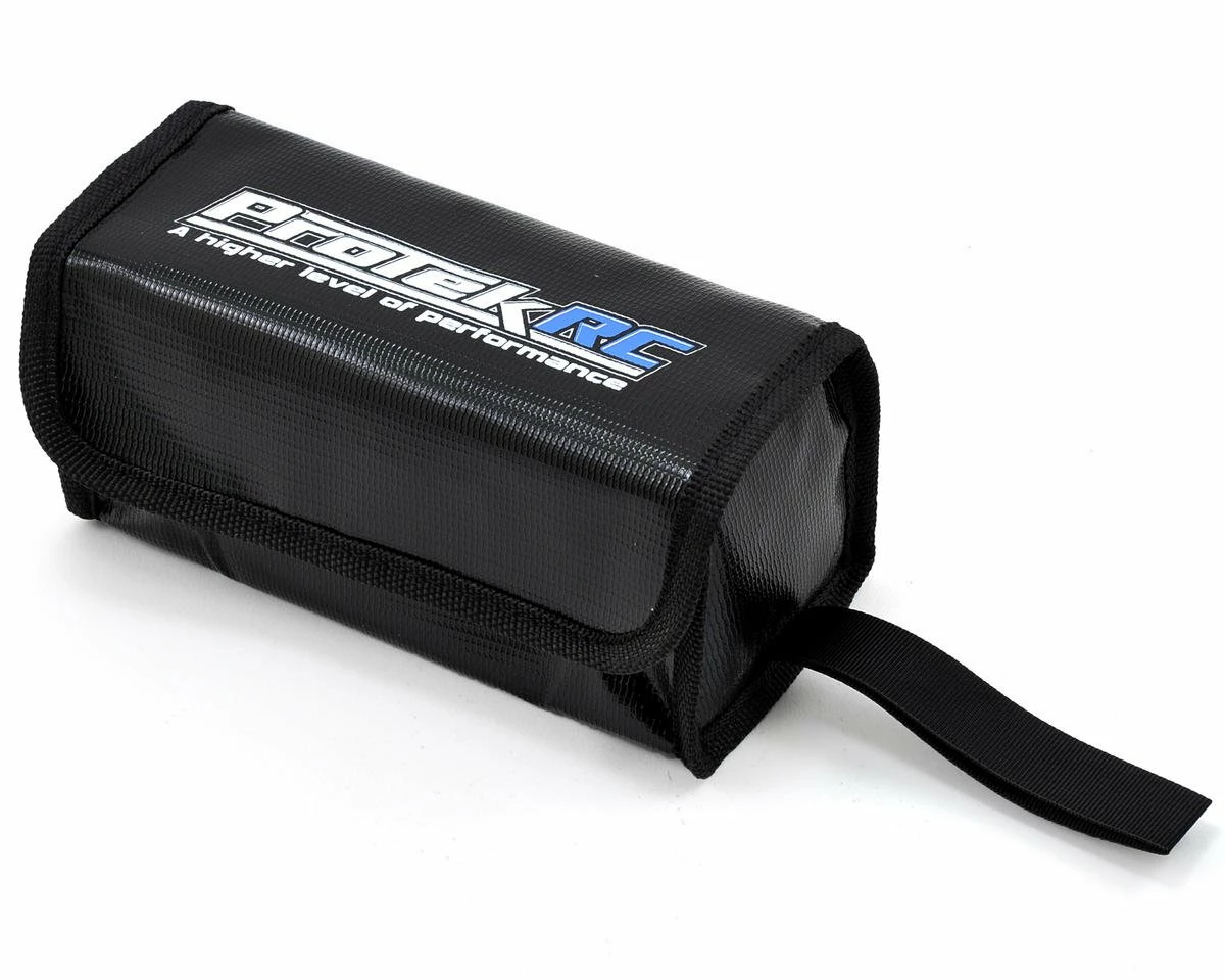 ProTek RC "Flak Jacket" Flame Resistant LiPo Polymer Charging Bag (16x6.5x7cm) 1 ProTek RC "Flak Jacket" Flame Resistant LiPo Polymer Charging Bag (16x6.5x7cm)
