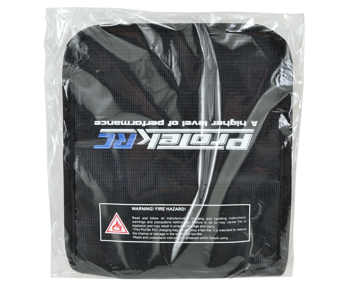 ProTek RC "Flak Jacket" Flame Resistant LiPo Polymer Charging Bag (16x6.5x7cm) 3 ProTek RC "Flak Jacket" Flame Resistant LiPo Polymer Charging Bag (16x6.5x7cm) - Image 3