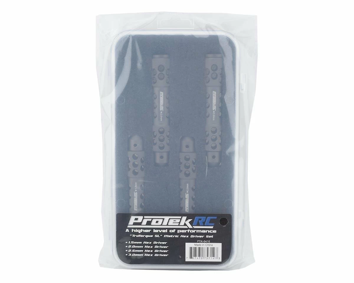 ProTek RC "TruTorque SL" Metric Hex Driver Set (4) (1.5mm, 2.0mm, 2.5mm, 3.0mm) 2 ProTek RC "TruTorque SL" Metric Hex Driver Set (4) (1.5mm, 2.0mm, 2.5mm, 3.0mm) - Image 2