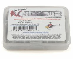 RC Screwz Align T-Rex 550E Stainless Steel Screw Kit