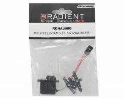 Radient RS-SM125-MG 13g Micro 1/18 Analog Metal Gear Servo -Helicopters Sales 2022 rdna0080 2