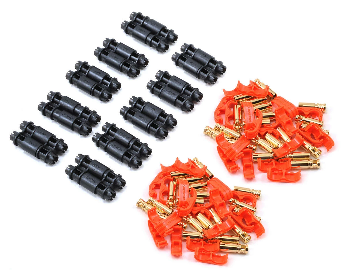 RCPROPLUS D4 Supra X Battery Connector Set (10 Sets) (12~14AWG) 1 RCPROPLUS D4 Supra X Battery Connector Set (10 Sets) (12~14AWG)