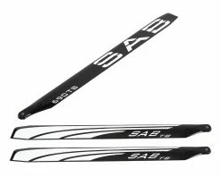 SAB Goblin 690mm Thunderbolt TBS Carbon Fiber Main Blade Set (3)