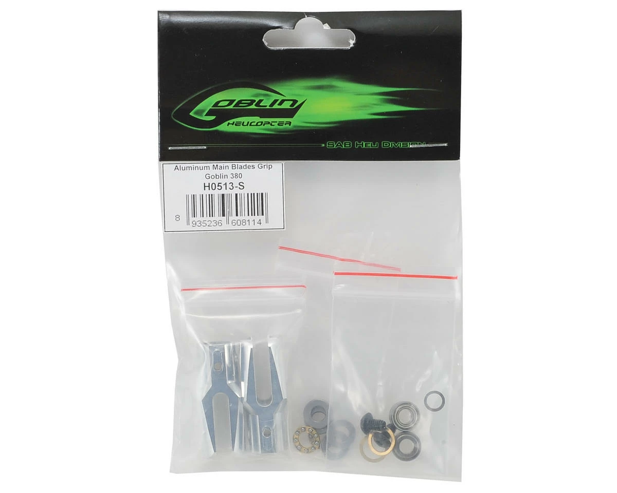 SAB Goblin Aluminum Main Blade Grip Set 2 SAB Goblin Aluminum Main Blade Grip Set - Image 2