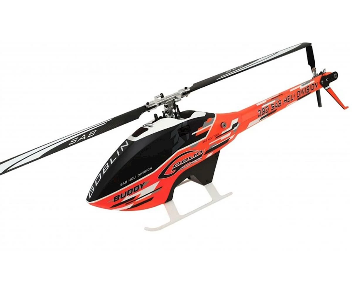 SAB Goblin 380 Buddy Flybarless Electric Helicopter Kit w/Blades 1 SAB Goblin 380 Buddy Flybarless Electric Helicopter Kit w/Blades