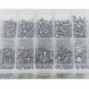 Samix Stainless Steel M3 Screw Set w/Storage Box (350) (Flat Head/Button Head)