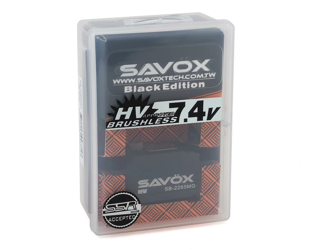 Savox SB-2265MG Black Edition Low Profile Brushless Metal Gear Servo 3 Savox SB-2265MG Black Edition Low Profile Brushless Metal Gear Servo - Image 3