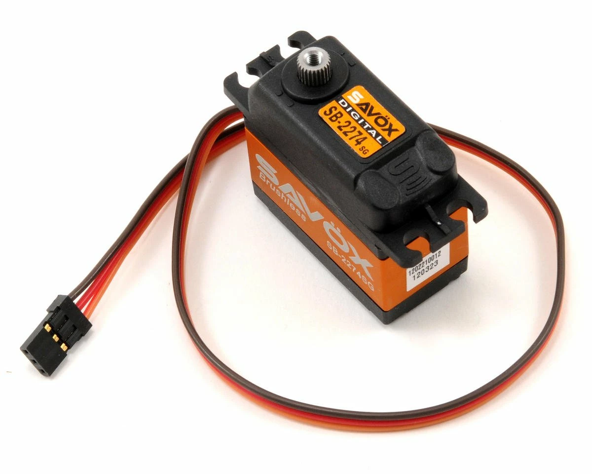 savox SB-2274SG "High Speed" Brushless Steel Gear Digital Servo (High Voltage) 1 savox SB-2274SG "High Speed" Brushless Steel Gear Digital Servo (High Voltage)
