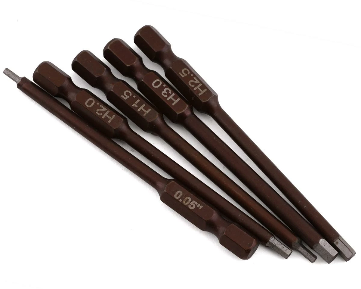 Reefs RC Mulitool Metric Hex Driver Bits (5) (5mm Drive) 1 Reefs RC Mulitool Metric Hex Driver Bits (5) (5mm Drive)