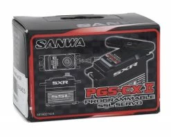 Sanwa/Airtronics PGS-CX II Hi-Torque Programmable Servo (High Voltage) -Helicopters Sales 2022 snw107a54525a 2