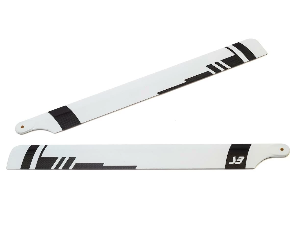 Spin Blades Black Belt 320mm Carbon Fiber Main Blade Set 1 Spin Blades Black Belt 320mm Carbon Fiber Main Blade Set