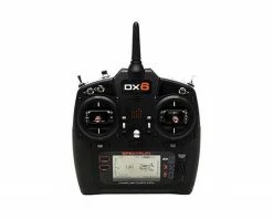 Spektrum RC DX6 G3 2.4GHz DSMX 6-Channel Radio System (Mode 2) w/AR6600T Telemetry Receiver