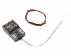 Spektrum RC AR6270T DSMX 6-Channel Carbon Fuse Telemetry Receiver