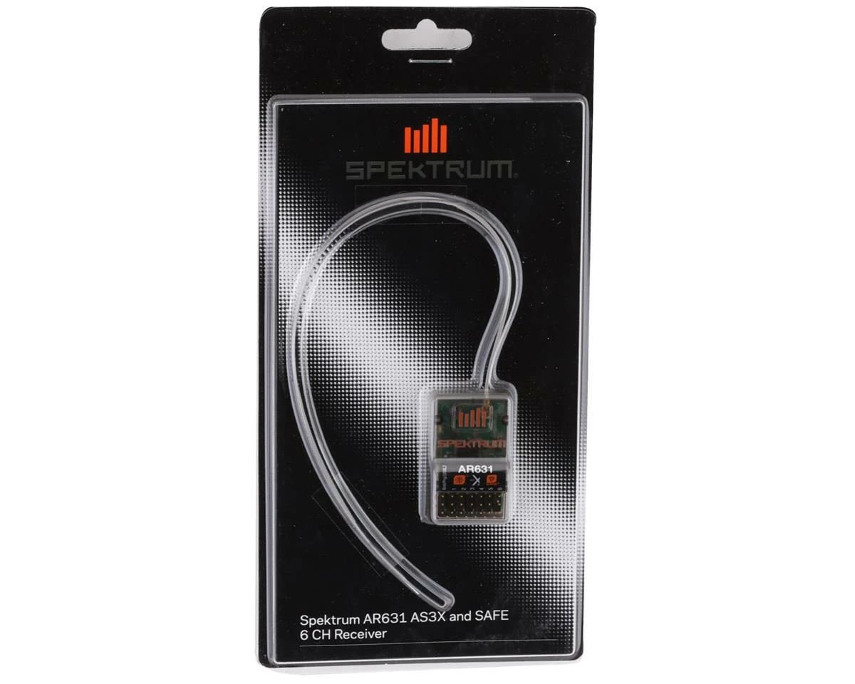 Spektrum RC AR631 6-Channel AS3X & SAFE Receiver 2 Spektrum RC AR631 6-Channel AS3X & SAFE Receiver - Image 2