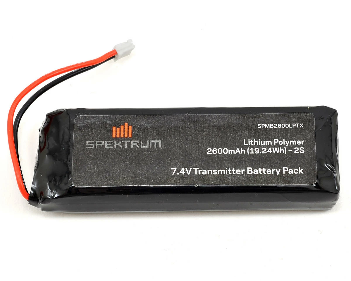 Spektrum RC DX18 2S LiPo Transmitter Battery (7.4V/2600mAh) 1 Spektrum RC DX18 2S LiPo Transmitter Battery (7.4V/2600mAh)